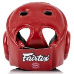 Боксерский шлем Fairtex "Competition" (HG-6 red)